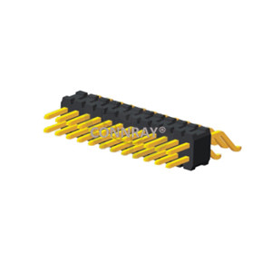 Right Angle Dual Row 1.27mm PIN Header SMT Type